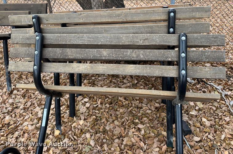 image for item JD9804 (6) 6'L benches