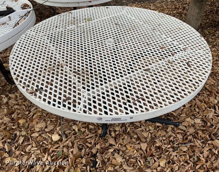 image for item JD9805 (6) 44" diameter tables