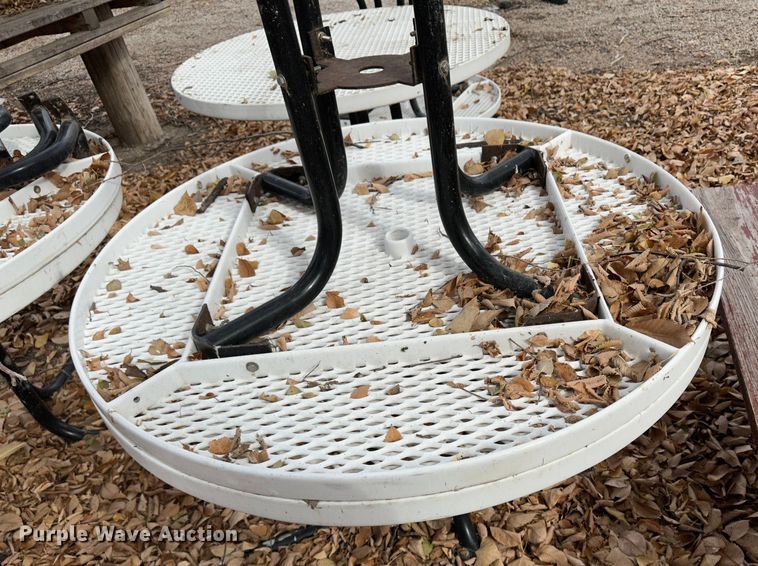 image for item JD9805 (6) 44" diameter tables