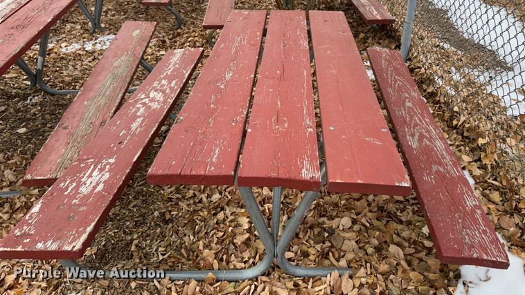 image for item JD9806 (13) picnic tables