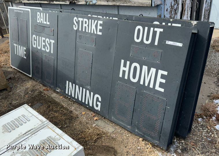 image for item JD9812 (2) Daktronics scoreboards