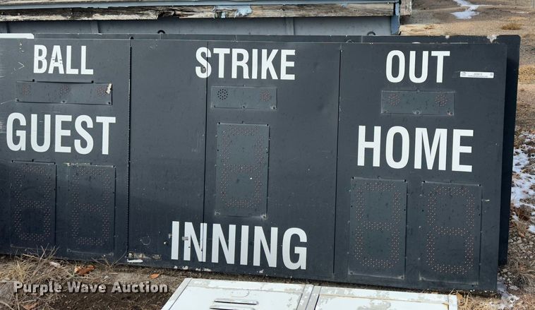 image for item JD9812 (2) Daktronics scoreboards