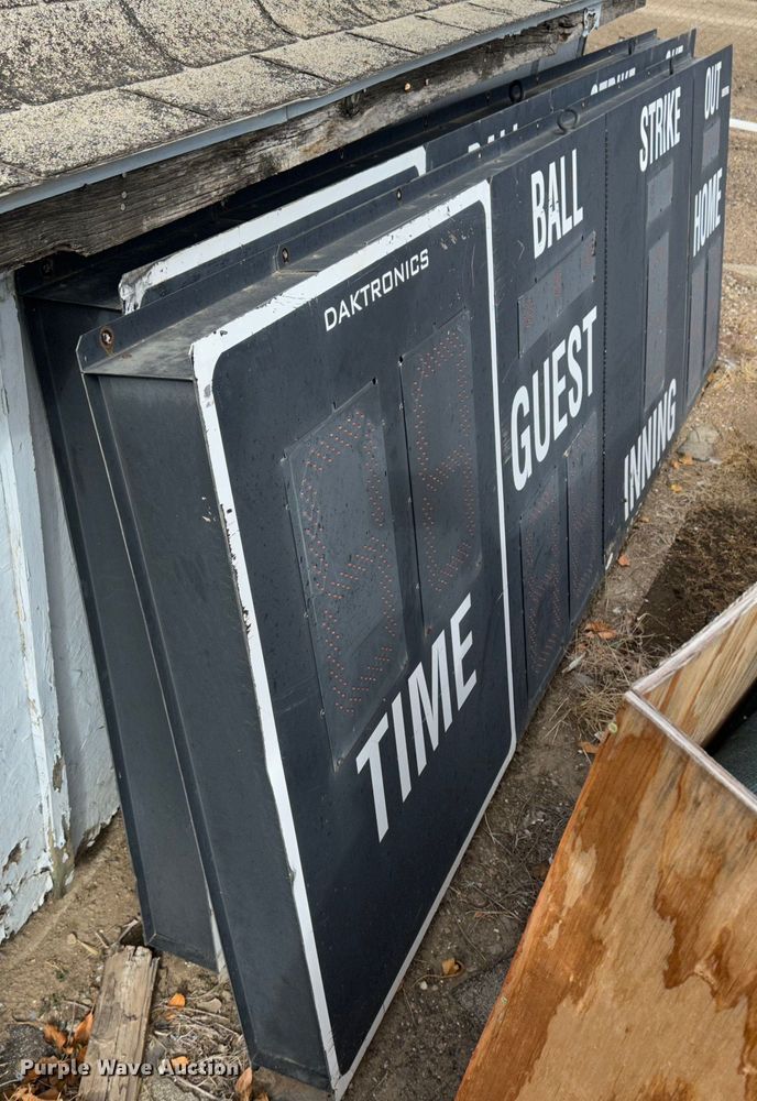 image for item JD9812 (2) Daktronics scoreboards