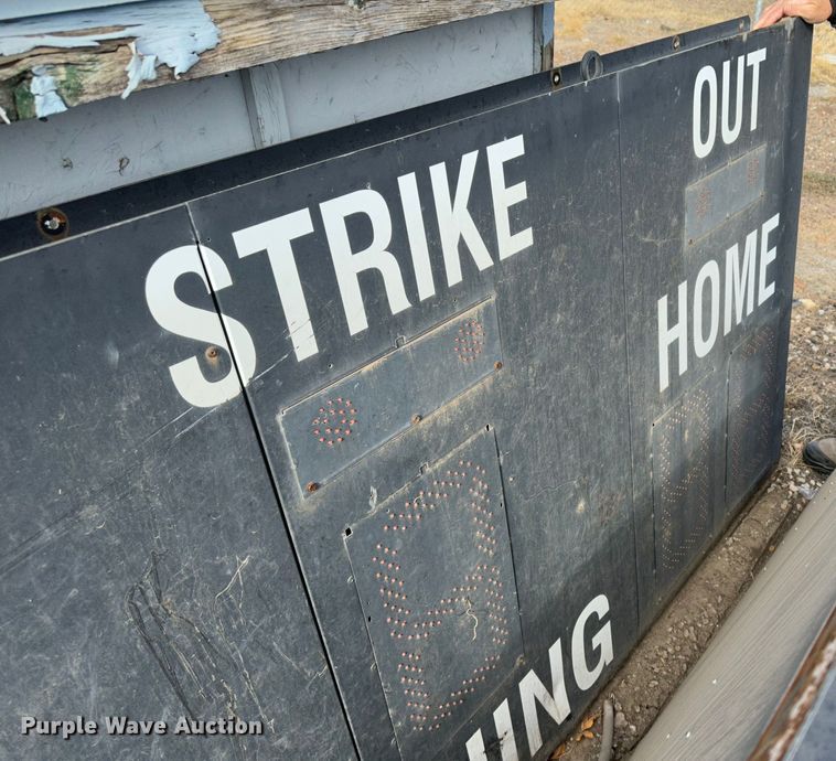 image for item JD9812 (2) Daktronics scoreboards