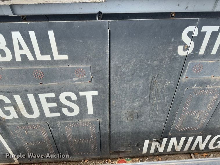 image for item JD9812 (2) Daktronics scoreboards