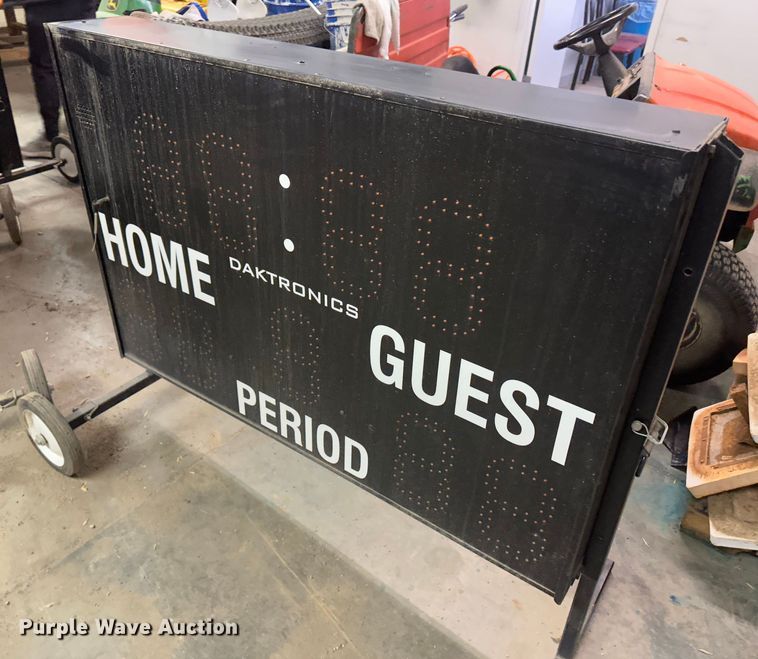 image for item JD9814 (3) Daktronics scoreboards