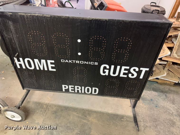 image for item JD9814 (3) Daktronics scoreboards