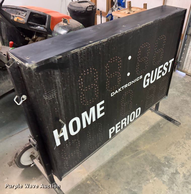 image for item JD9814 (3) Daktronics scoreboards