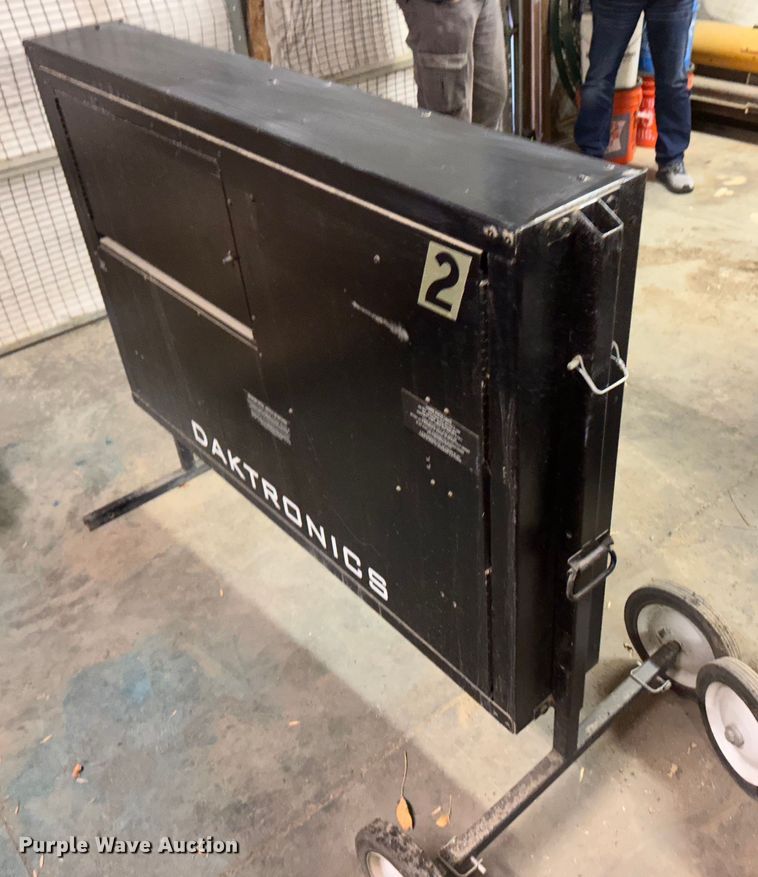 image for item JD9814 (3) Daktronics scoreboards