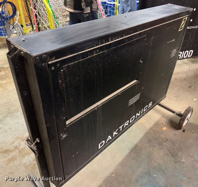 image for item JD9814 (3) Daktronics scoreboards