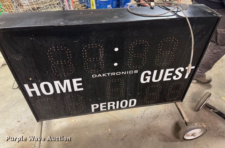 image for item JD9814 (3) Daktronics scoreboards