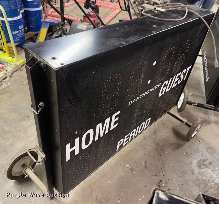 image for item JD9814 (3) Daktronics scoreboards