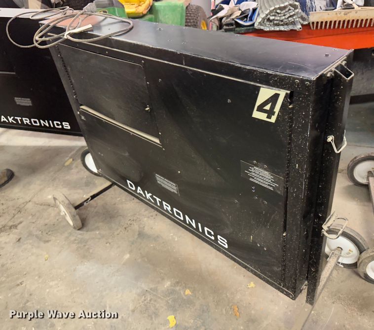 image for item JD9814 (3) Daktronics scoreboards