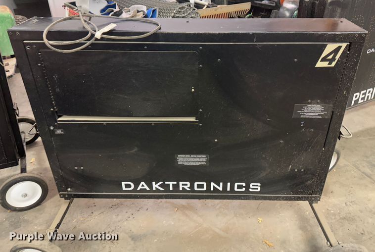 image for item JD9814 (3) Daktronics scoreboards