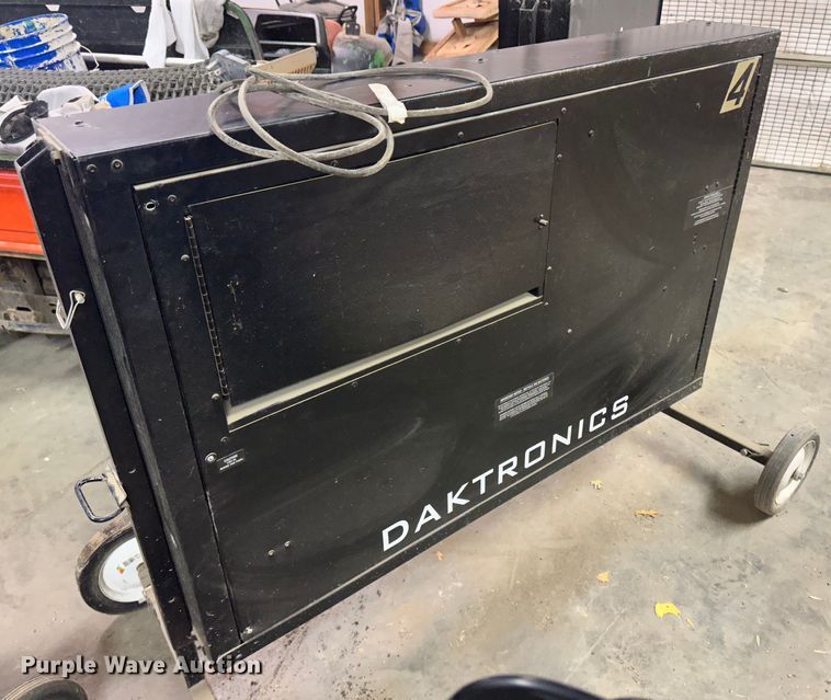 image for item JD9814 (3) Daktronics scoreboards