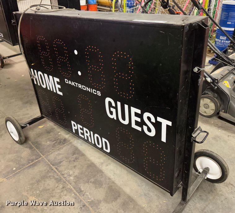 image for item JD9814 (3) Daktronics scoreboards