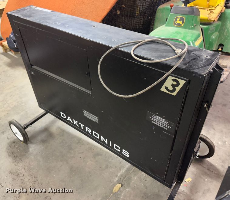 image for item JD9814 (3) Daktronics scoreboards