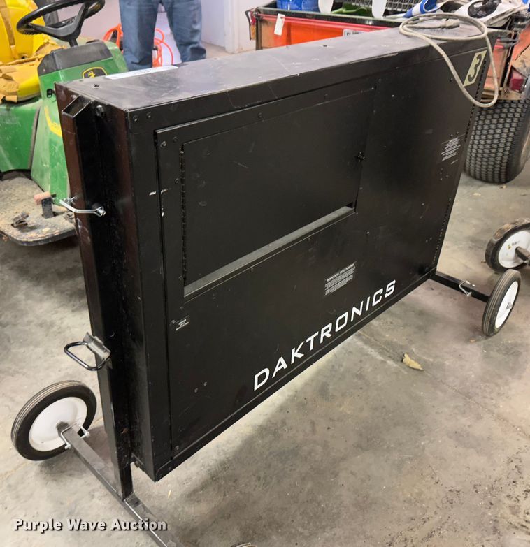 image for item JD9814 (3) Daktronics scoreboards