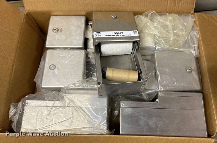 image for item JD9822 (7) stainless steel toilet paper dispensers