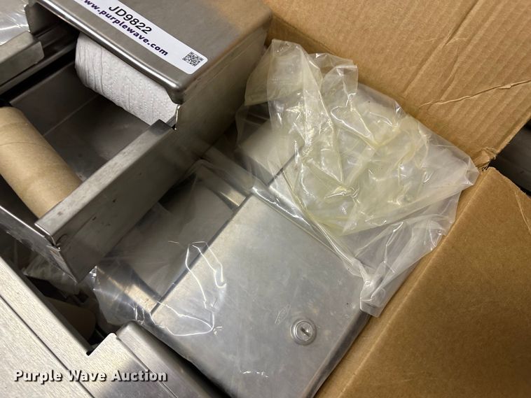 image for item JD9822 (7) stainless steel toilet paper dispensers