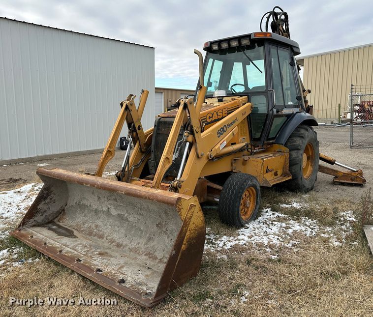 image for item JD9828 1997 Case 580 Super L  backhoe