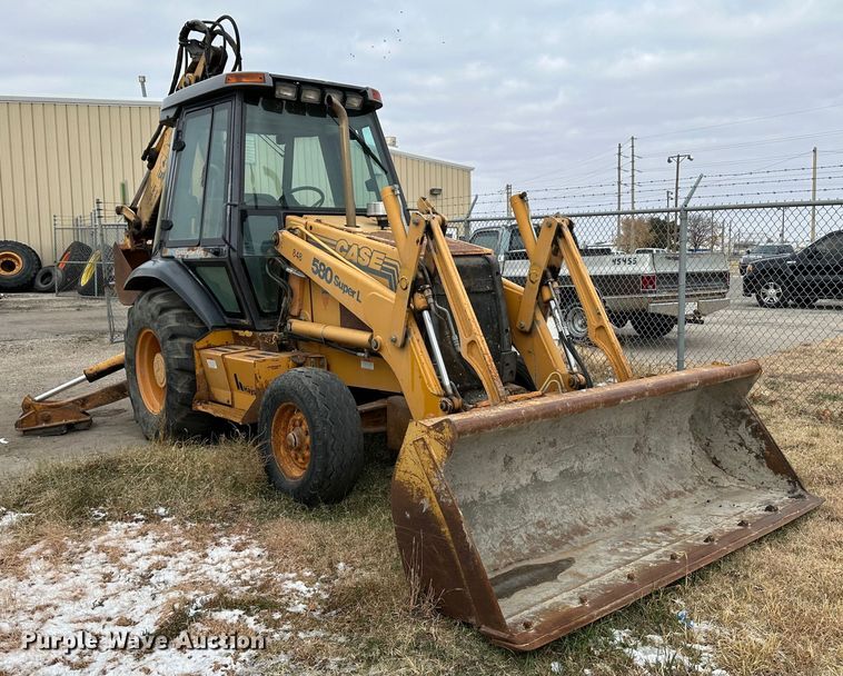 image for item JD9828 1997 Case 580 Super L  backhoe