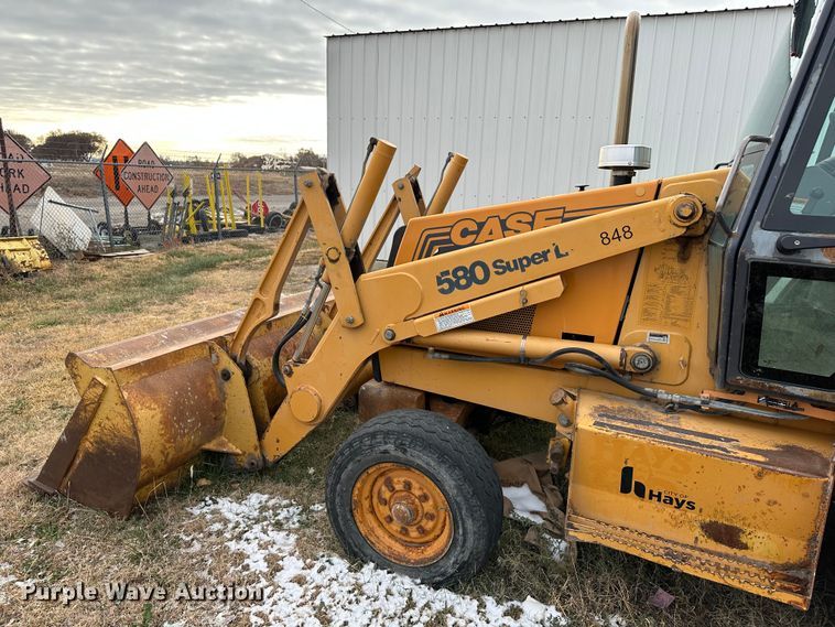 image for item JD9828 1997 Case 580 Super L  backhoe