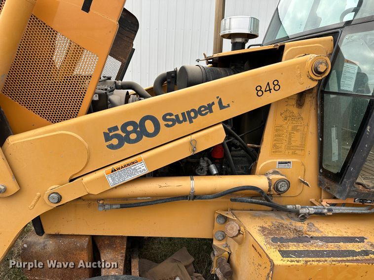 image for item JD9828 1997 Case 580 Super L  backhoe