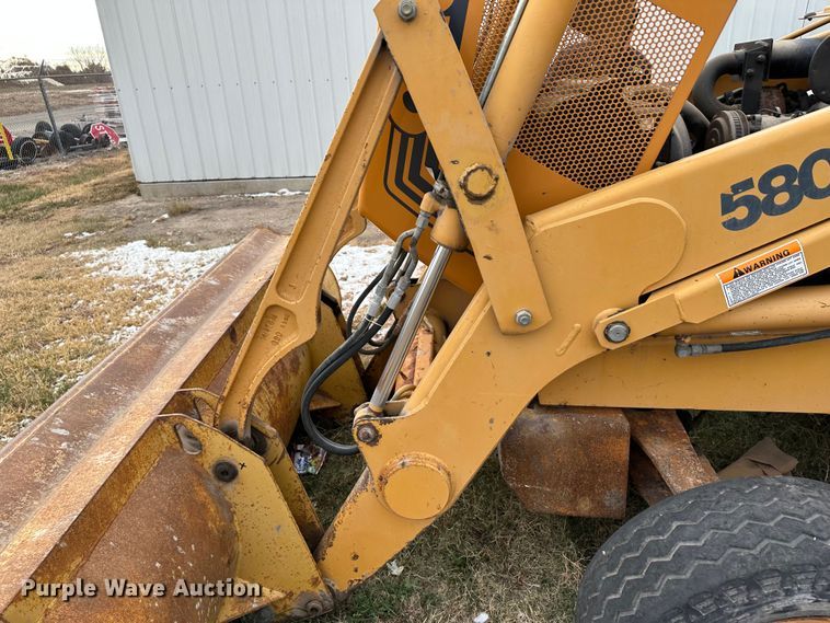 image for item JD9828 1997 Case 580 Super L  backhoe