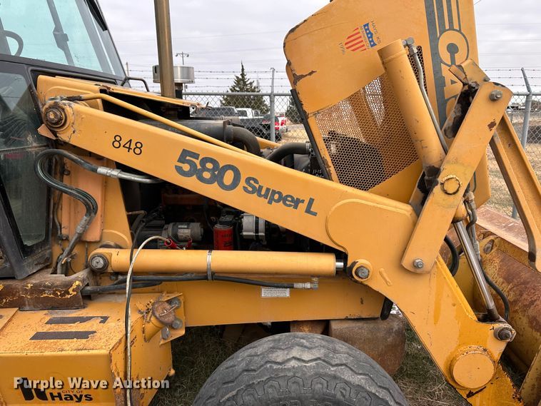 image for item JD9828 1997 Case 580 Super L  backhoe
