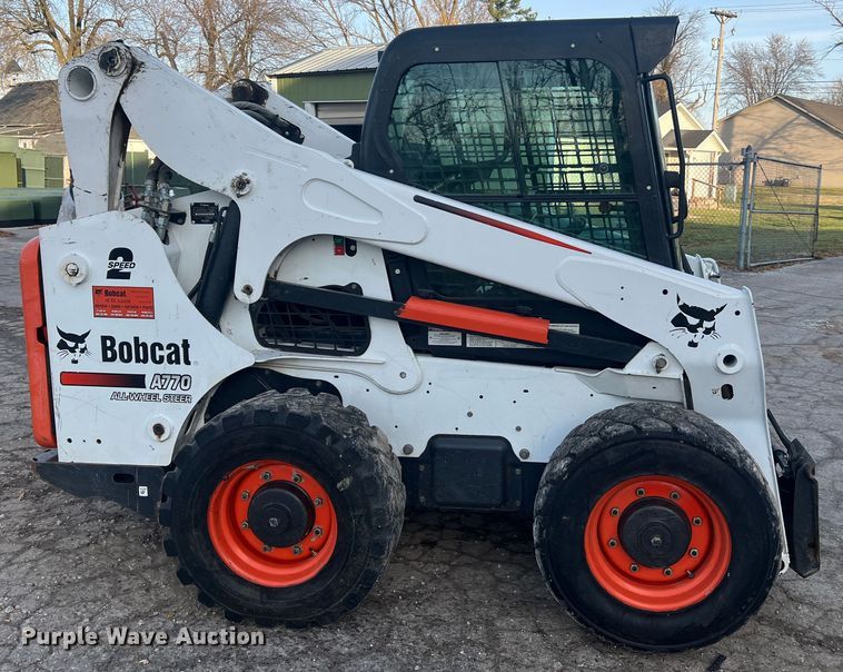image for item JU9792 2012 Bobcat A770  skid steer loader