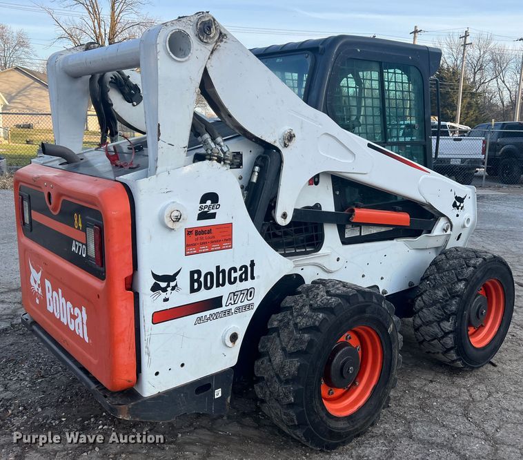 image for item JU9792 2012 Bobcat A770  skid steer loader