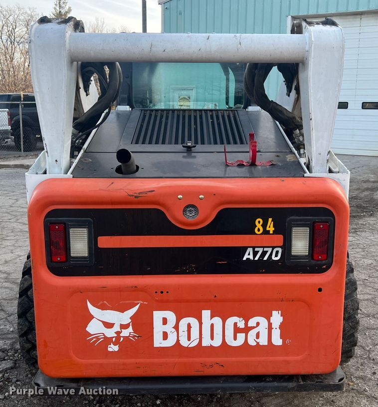 image for item JU9792 2012 Bobcat A770  skid steer loader