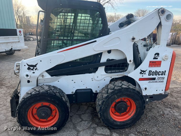 image for item JU9792 2012 Bobcat A770  skid steer loader