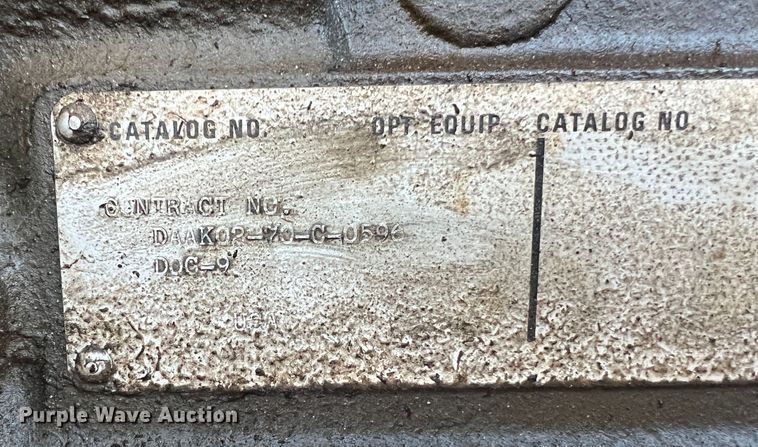 image for item JU9794 2012 Fermont MEP006A  generator