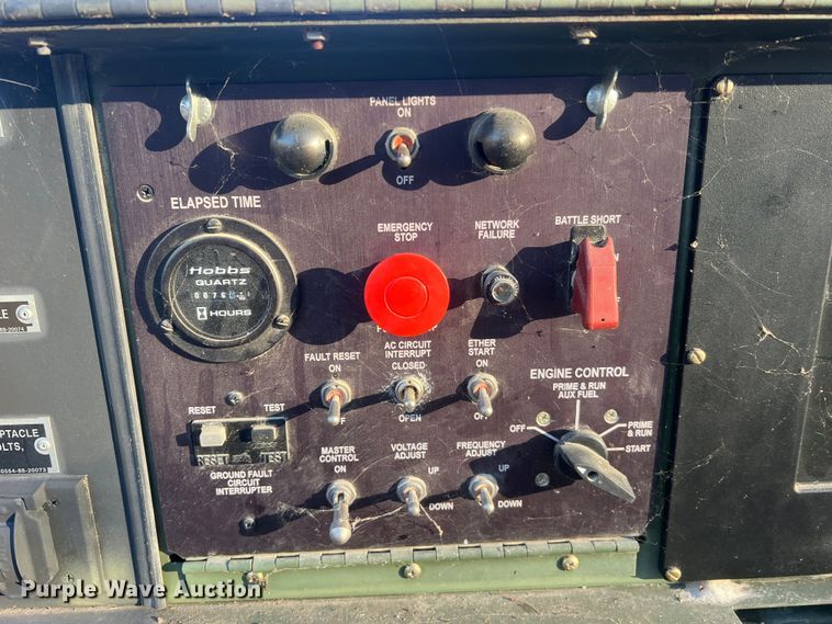 image for item JU9795 2008 Am General MEP-805B  generator