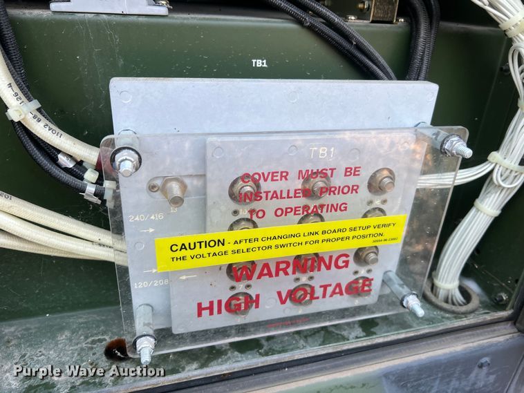 image for item JU9795 2008 Am General MEP-805B  generator