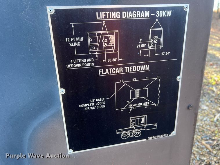 image for item JU9795 2008 Am General MEP-805B  generator
