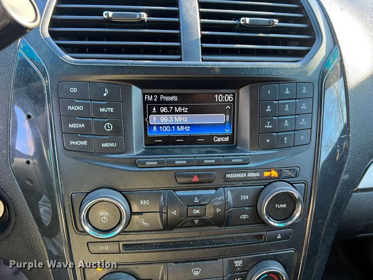 image for item JU9796 2017 Ford Explorer Police Interceptor  SUV