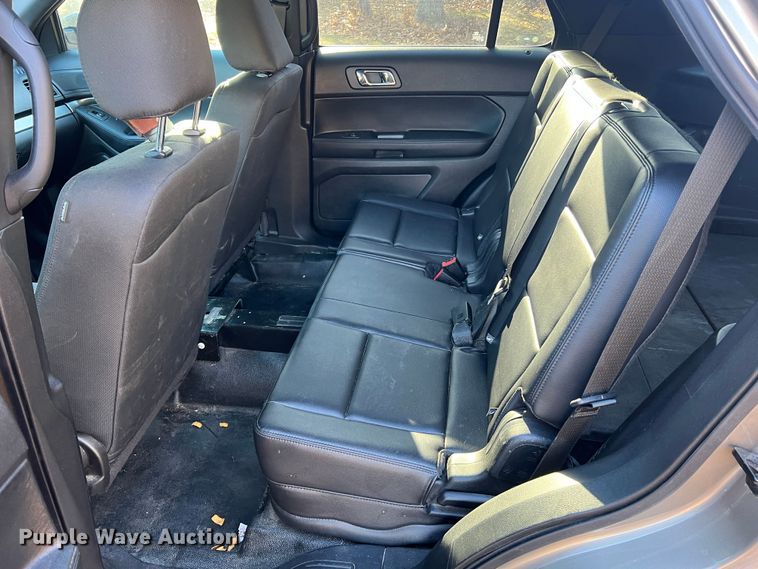 image for item JU9796 2017 Ford Explorer Police Interceptor  SUV