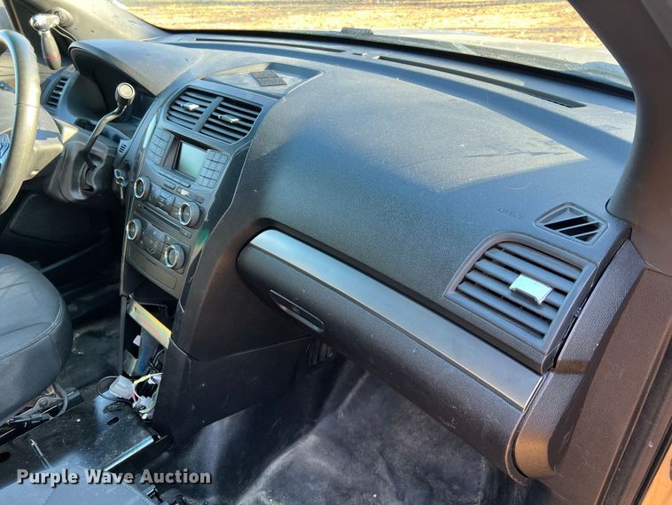 image for item JU9797 2017 Ford Explorer Police Interceptor  SUV