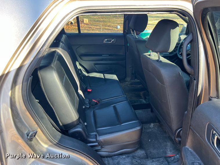 image for item JU9797 2017 Ford Explorer Police Interceptor  SUV