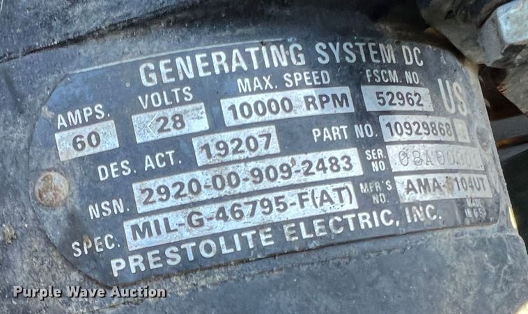 image for item JU9798 Am General M998 HMMWV  SUV