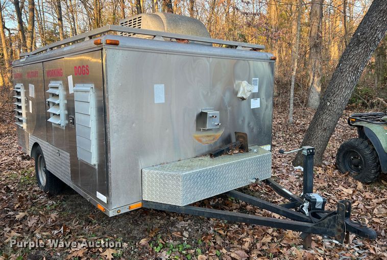 image for item JU9799 2014 Jackson Creek SST4  K-9 trailer