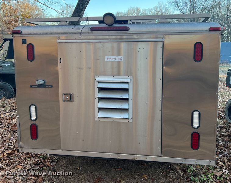 image for item JU9799 2014 Jackson Creek SST4  K-9 trailer