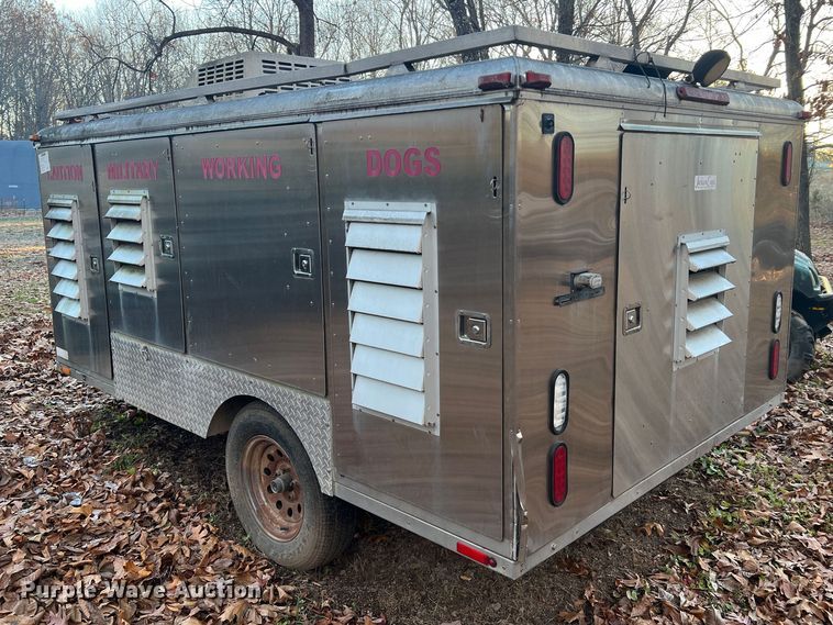 image for item JU9799 2014 Jackson Creek SST4  K-9 trailer