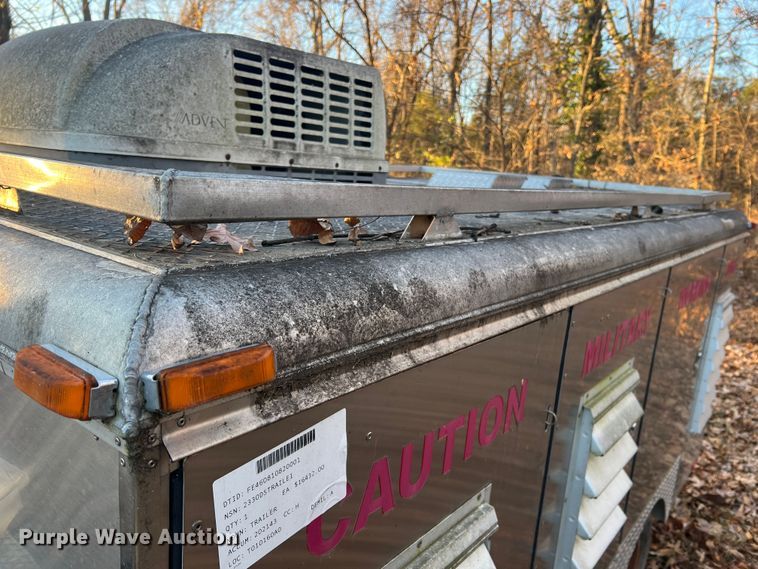 image for item JU9799 2014 Jackson Creek SST4  K-9 trailer