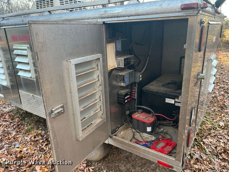 image for item JU9799 2014 Jackson Creek SST4  K-9 trailer