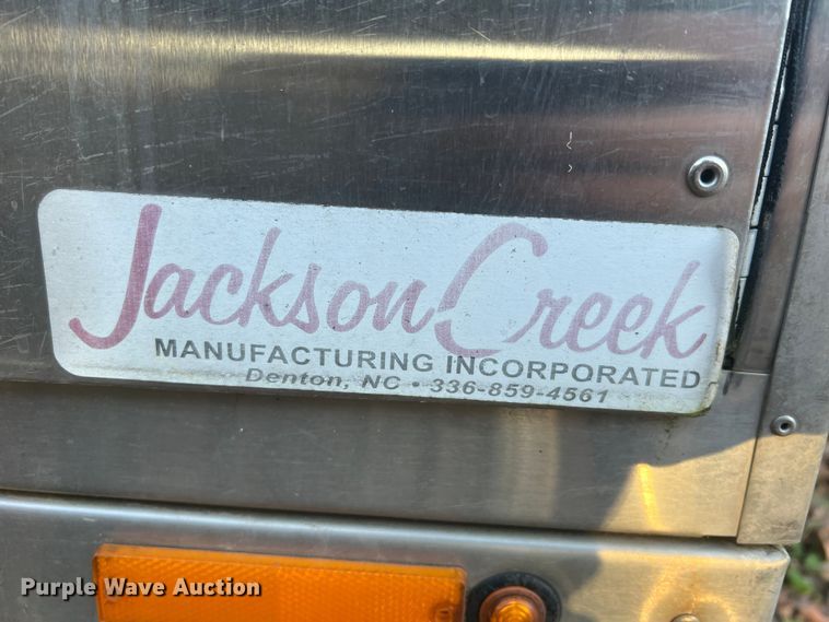 image for item JU9799 2014 Jackson Creek SST4  K-9 trailer