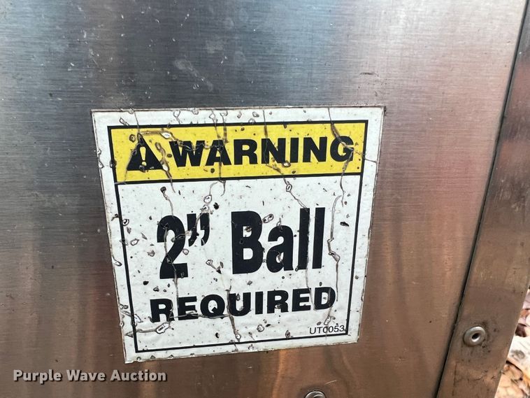 image for item JU9799 2014 Jackson Creek SST4  K-9 trailer